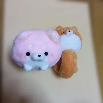 강아지 봉제 인형 세트