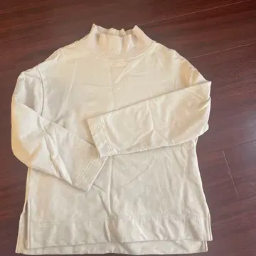 SHIPS 베이지 터틀넥 맨투맨 긴팔