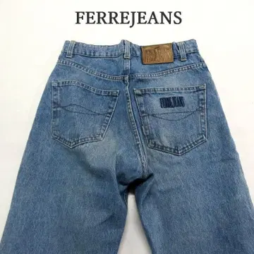 MY1832 FERREJEANS 데님 이탈리아제 빈티지 자수 로고