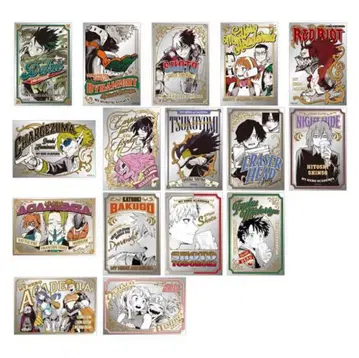 히로아카 원화전 펍 미러풍 아크릴 스티커 컴플리트 세트