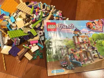 LEGO Friends 부품과 설명서 세트 정크제품
