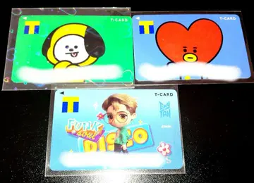 T-카드 3장 세트 치미 티토 지민