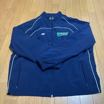 뉴발란스 네이비 풀 지퍼 자켓