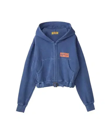 [ 새상품급 ] HYSTERIC GLAMOUR 숏 기장 후드티