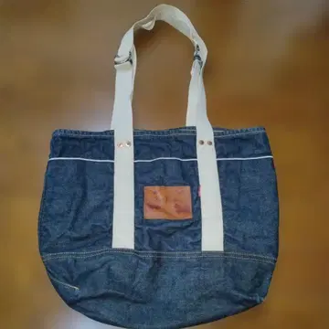 레어! 드라이 본즈 스시 귀 데님 토트백