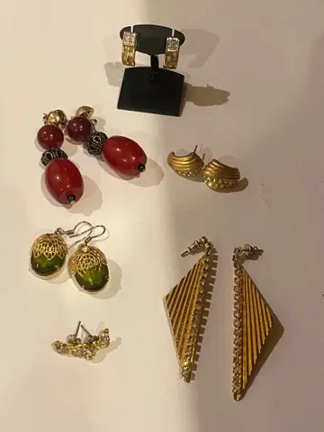 빈티지 귀걸이 6점 묶음 판매