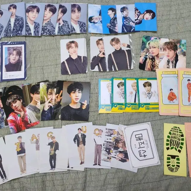 방탄소년단 포카 일괄