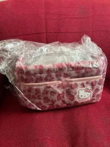 레오파드 무늬 키티 수납 박스 보관 케이스 갸루 키티 시마무라