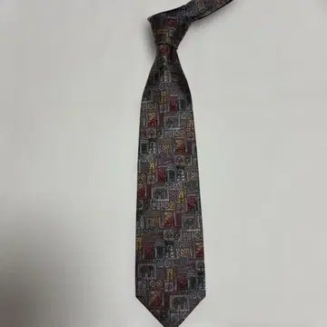 교토 넥타이 니시진 비단 올 패턴 넥타이