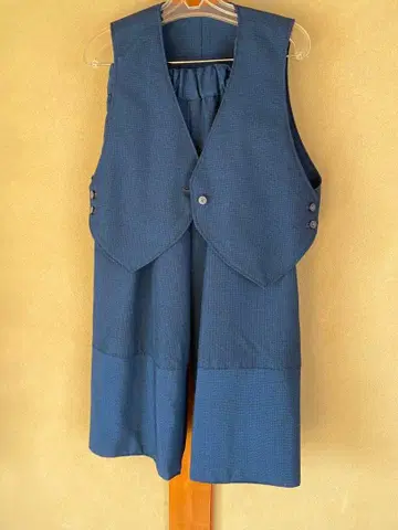 기모노 리메이크 코쿤 팬츠와 베스트