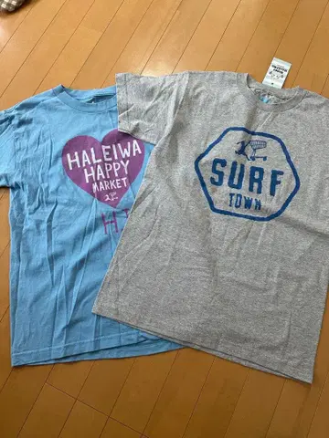 HALEIWA HAPPY MARKET & SURF TOWN 티셔츠 세트