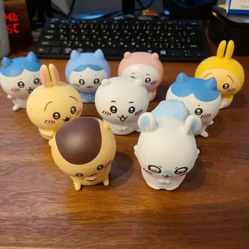 치이카와 피규어 치이카와 프렌즈 모음 밤 토끼 다람쥐