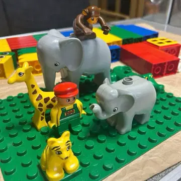 LEGO DUPLO 다정한 동물 버스 부품
