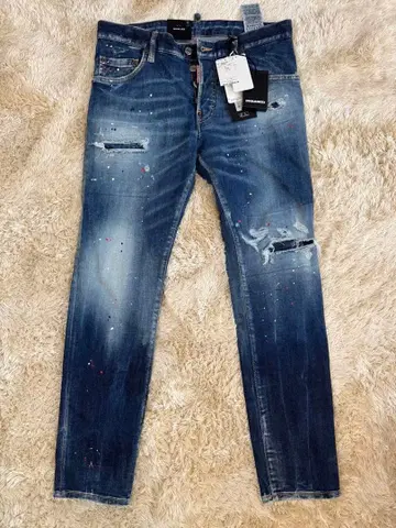 디스퀘어드 인기 스케이터 사이즈 48 데님