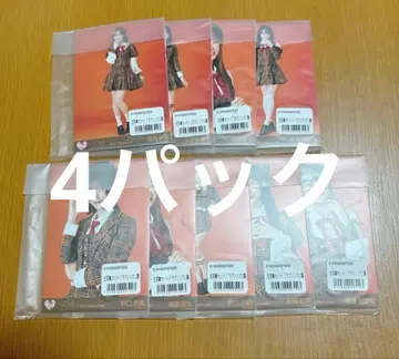 러브송에 습격당하다 가창 의상 2 브로마이드 미개봉 4팩