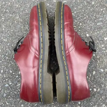 Dr.Martens 3홀 신발 AW006 UK8 체리 레드