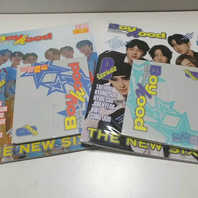 더뉴식스 Boyhood 앨범 미개봉