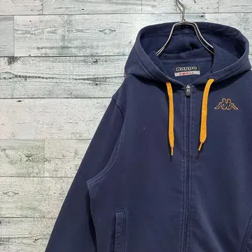 [ 카파 ] Kappa 자수 원포인트 로고 레트로 레어 맨투맨 후드티