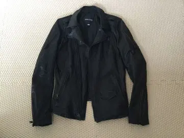 BUFFALO BOBS 블랙 M 퍼 라이더 자켓