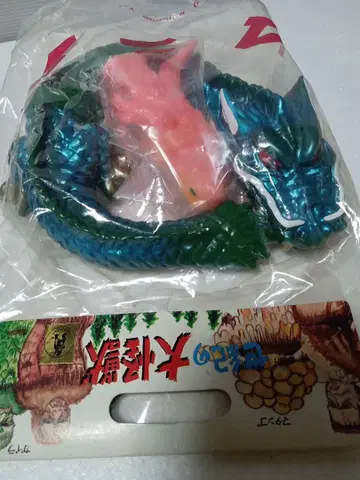 M1호 만다 그린 베이스 소프트 비닐 피규어 핑크 헤도라 부속물