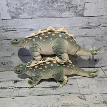 스테고사우루스 봉제 인형 2개 세트