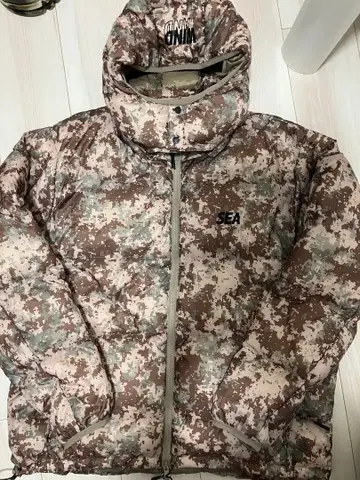 WIND AND SEA x TAION HOODED DOWN