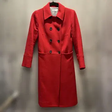 EV 울 코트 레드 사이즈 34