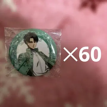 진격의 거인 에스크 리바이 캔뱃지 60개