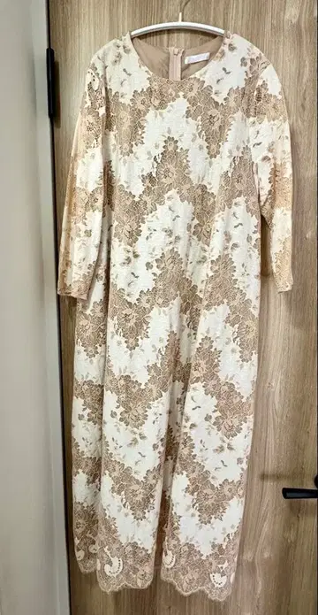 merlot plus 꽃무늬 레이스 드레스 결혼식 졸업식 입학식 세레모니