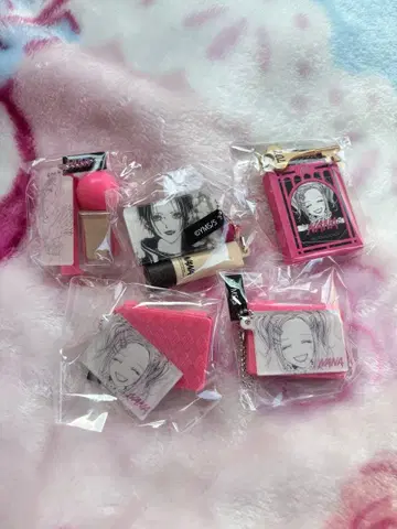 NANA PERSONAL LOVER 키링 5개 세트