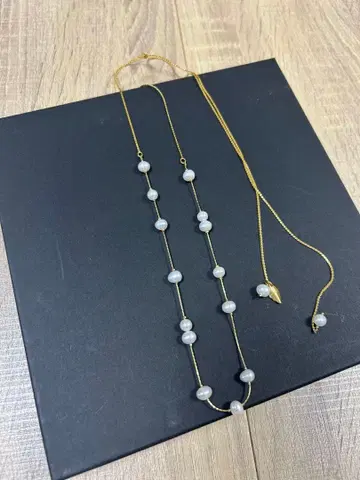 펄 목걸이 웨딩