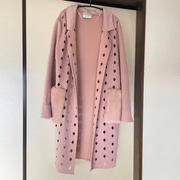 [ 새상품급 ] RINASCIMENTO 핑크 롱 코트 XS 사이즈