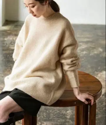 noble yak 니트 아이보리