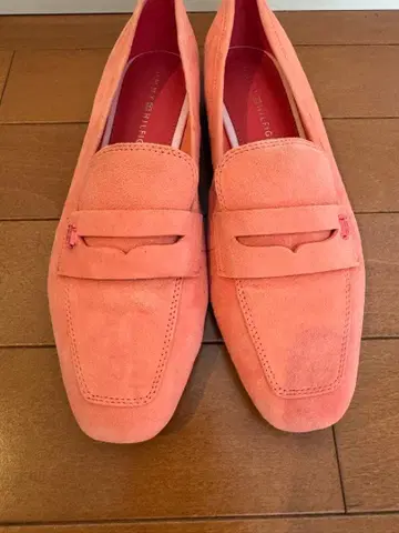 TOMMY HILFIGER 핑크 로퍼