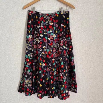 구제 의류 쇼와 레트로 스커트 여성용