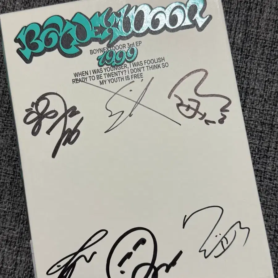 boynextdoor signed album 19.99 #보넥도,#bnd on Bunjang Global Site.