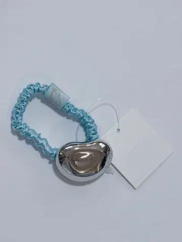 potete 포테테 머리끈 실버 스카이블루