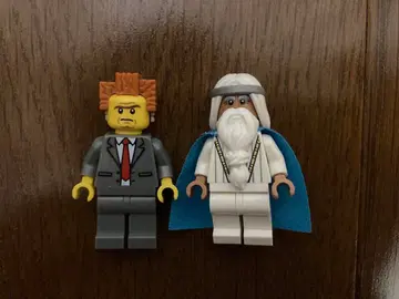 레고 71004 레고 무비 업무 사장 위트루비우스 미니 피규어