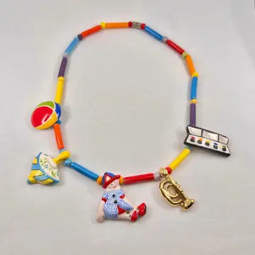 [ 새상품급 ] parrot pearls 빈티지 목걸이