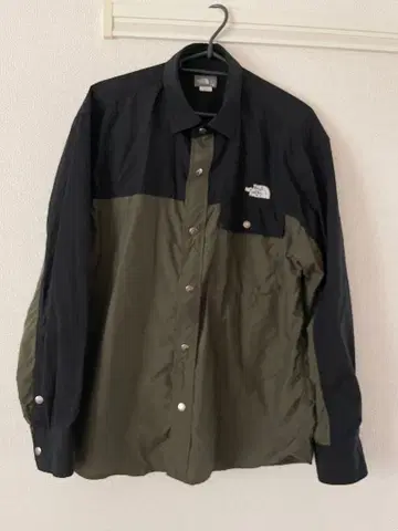THE NORTH FACE 버튼업 셔츠 M 블랙/올리브