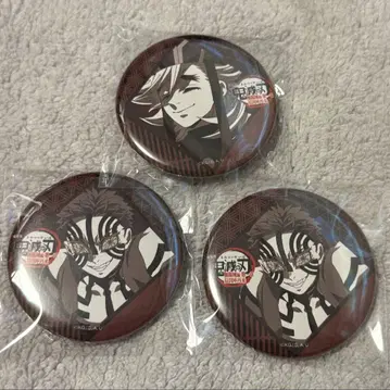 귀멸의 칼날 도우마 아카자 캔뱃지 럭키 드로우 ufotable 다이닝