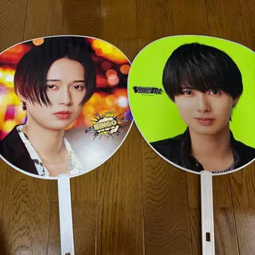 이노우에 미즈키 부채 2개 세트