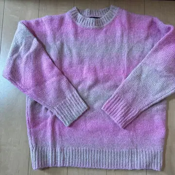 rag & bone 핑크 긴팔 스웨터 S