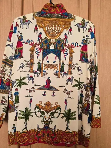 Mitsuko Ishihara 프린트 긴팔 셔츠