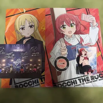 봇치 더 록! 클리어 파일 아크릴 스탠드 항성 영화 특전