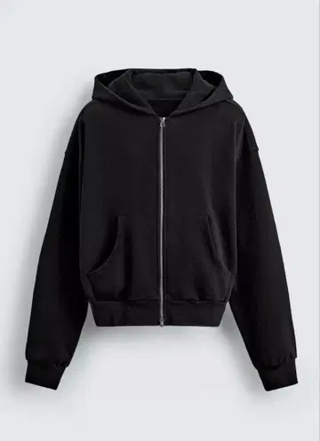 ZARA 크롭 핏 후디