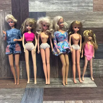 바비 인형 리카짱 제니짱 6체 세트 (80)