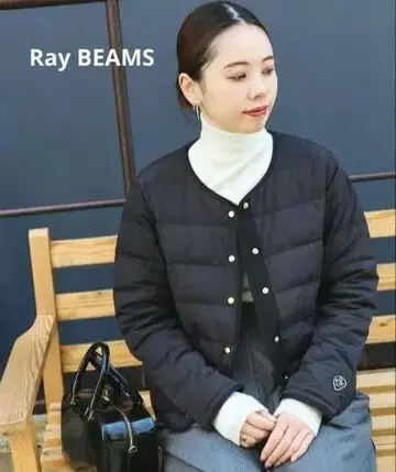 레이빔즈 RayBEAMS 블랙 버튼 다운 자켓