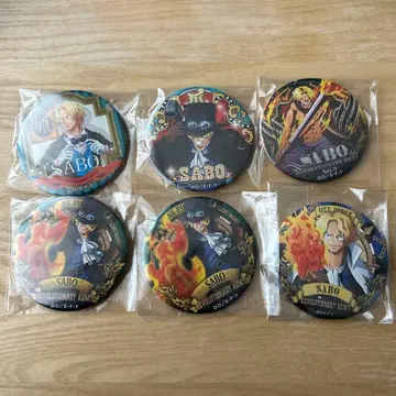 원피스 사보 야라이 캔뱃지 얼티밋 크루 묶음 판매