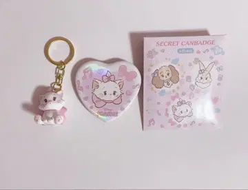 디즈니 스토어 마리 mikko 무스 키체인 캔뱃지